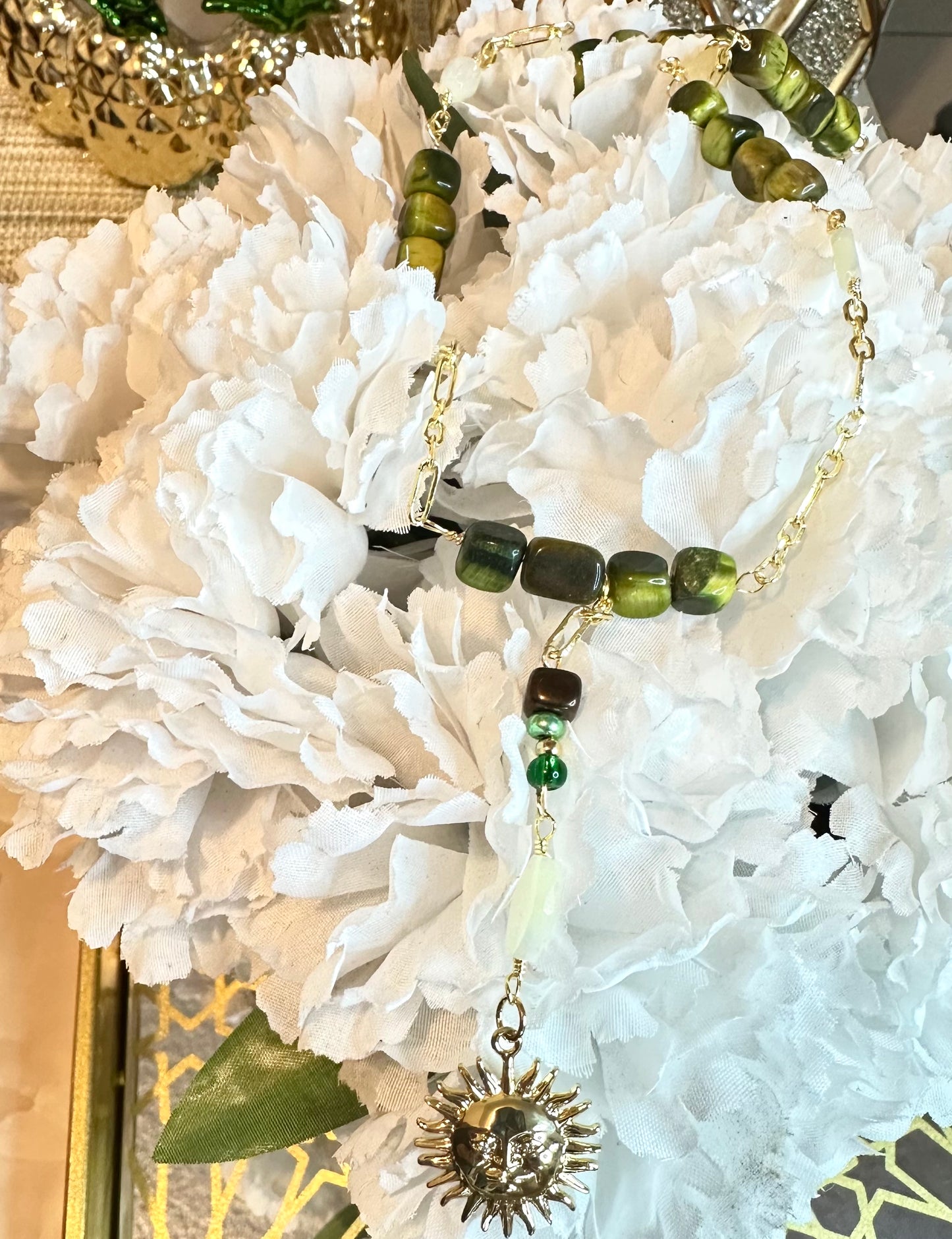 Cypress Tiger Eye Necklace