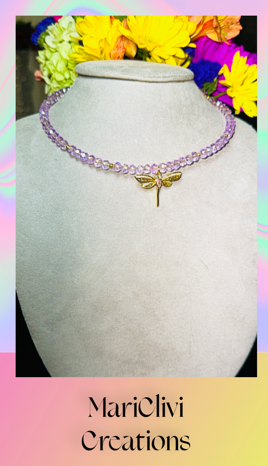 Aurora Libelula Choker Necklace