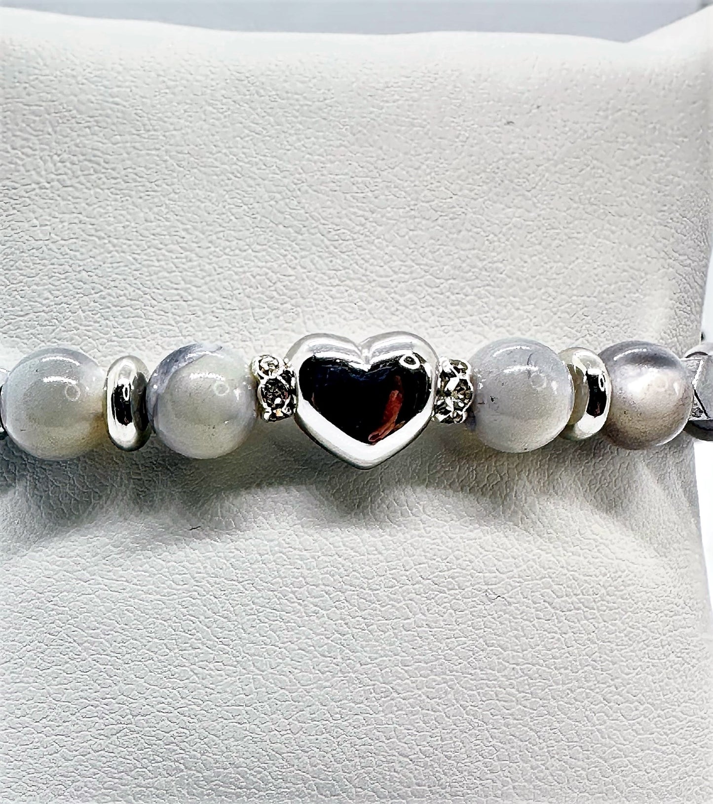 Grey Mother Pearl Bracelet