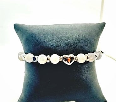 Grey Mother Pearl Bracelet